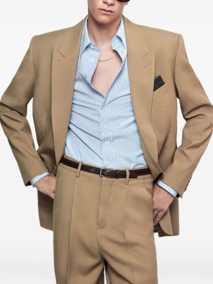 Saint Laurent Shirts 41 Saint Laurent striped oxford cotton shirt Saint Laurent striped oxford cotton shirt Brand