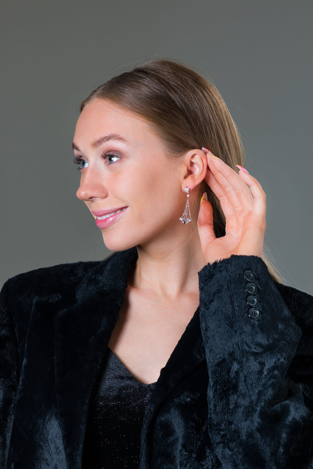 Georgini Earring Georgini Summer Sorbet Brilliant Bouquet Earrings Silver Brand