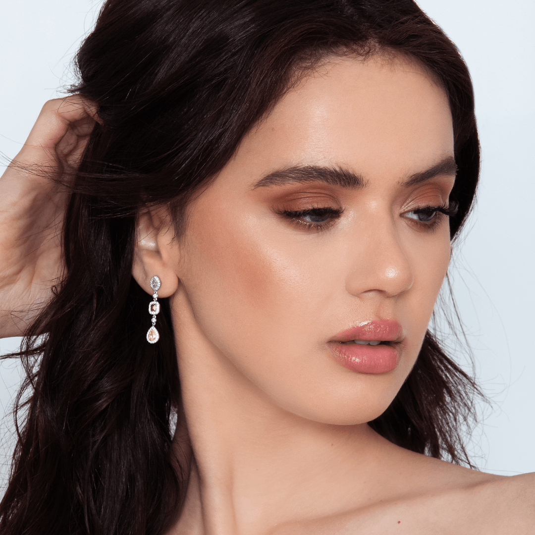 Georgini Earring Georgini Summer Sorbet Pina Colada Multi Coloured Earrings Silver Brand