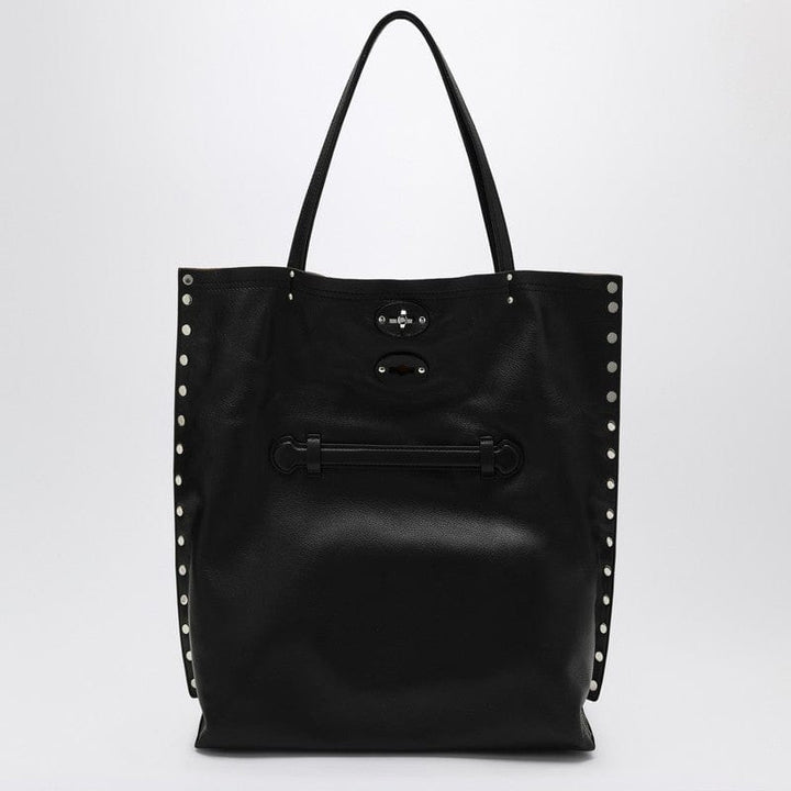 Shopper UNI Zanellato Medium tote bag A'' Spasso black in leather Brand