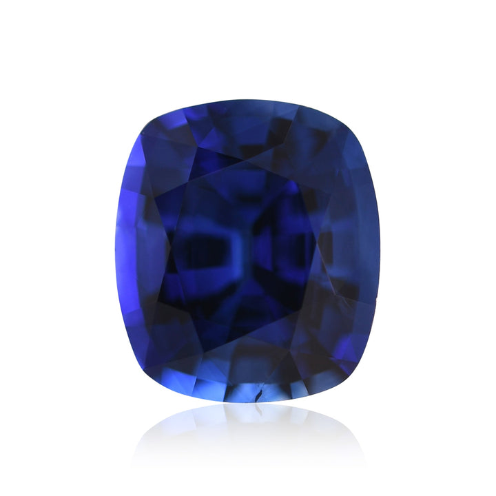 1.55 Carat Blue SRI LANKAN Cushion Sapphire