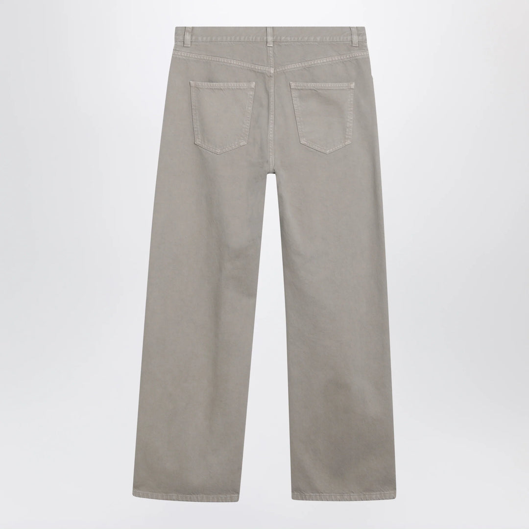 The Row - Finbar cotton jeans in smoke grey
