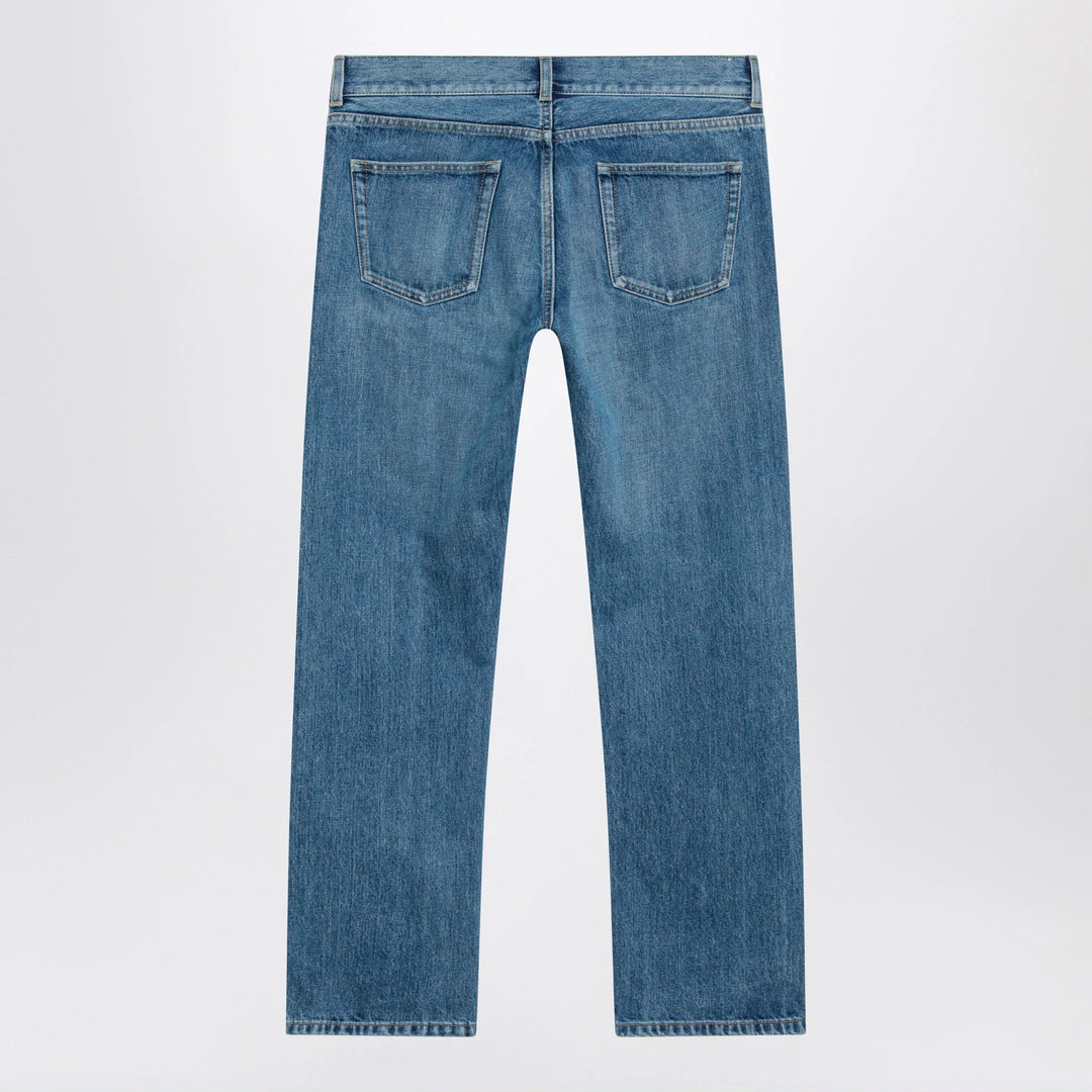 The Row - Fima low-rise straight-leg cotton jeans in indigo