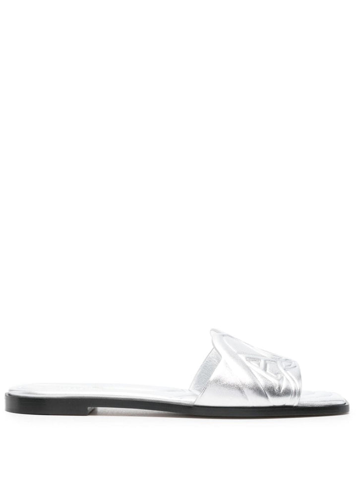 Sandals Alexander McQueen Sandals Silver Brand