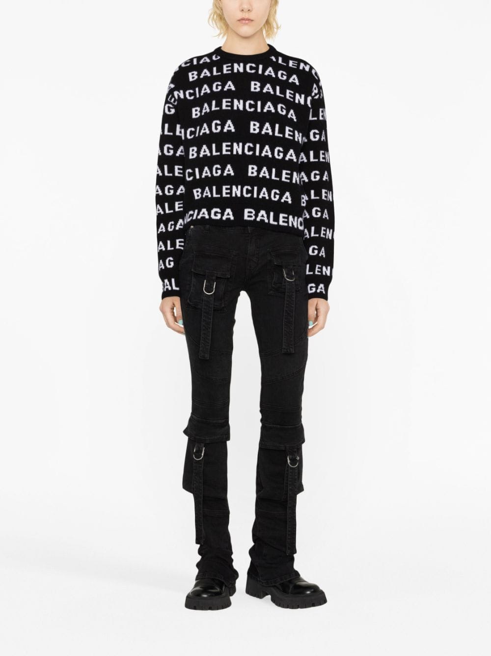Topwear Balenciaga Sweaters Black Brand