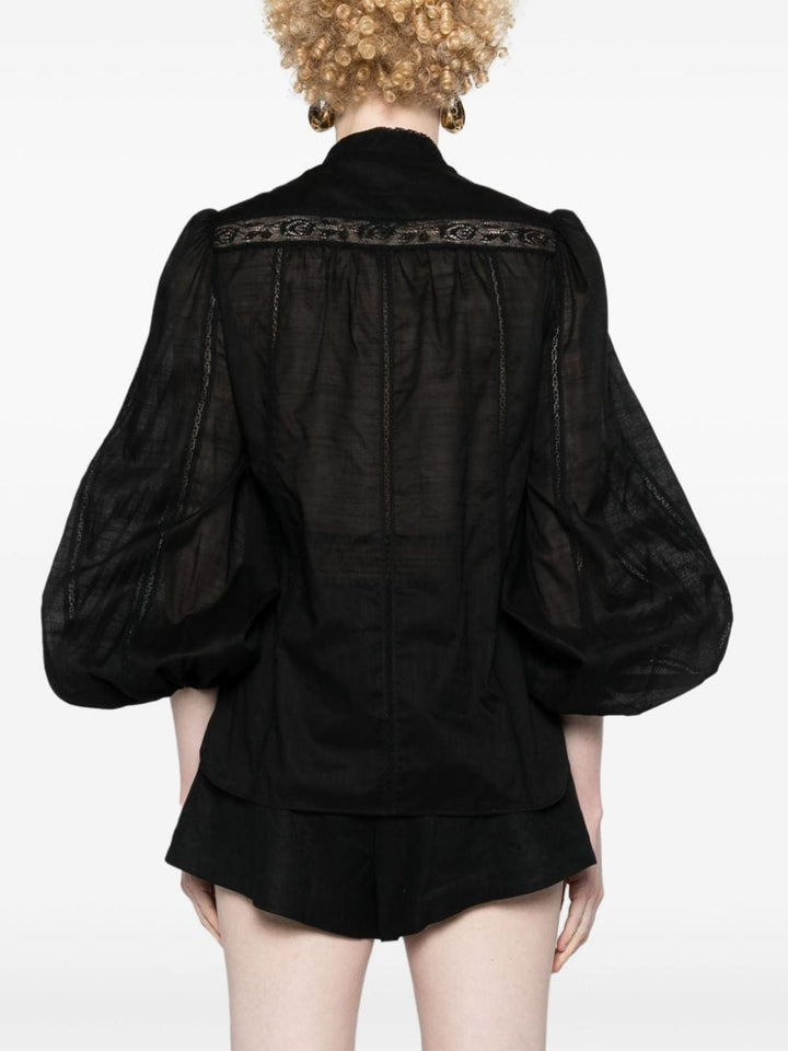 Shirts Zimmermann Shirts Black Brand
