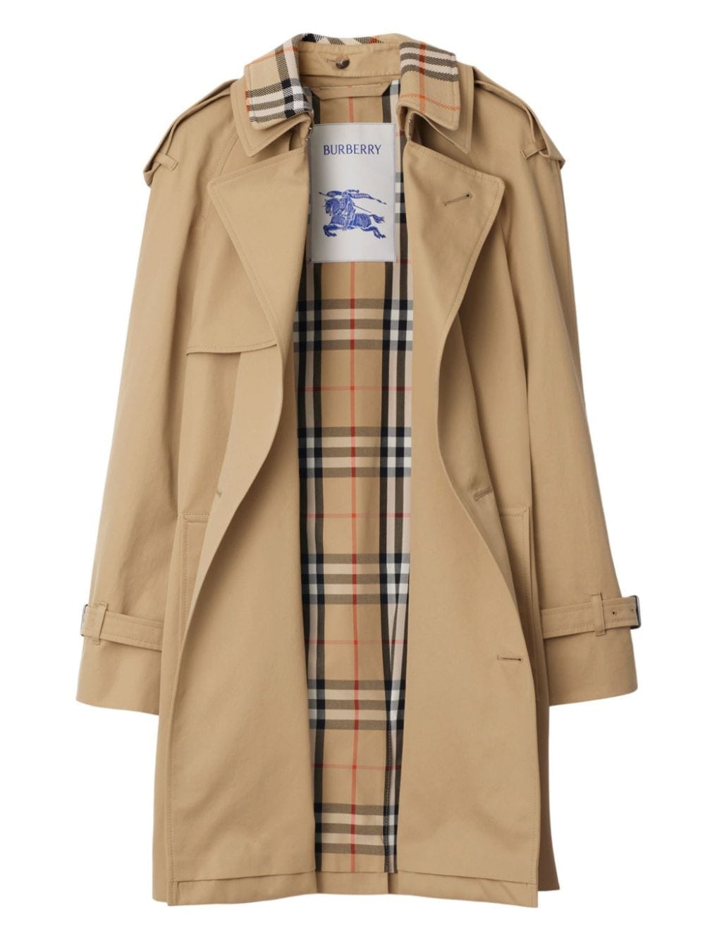 Coats Burberry Coats Beige Brand
