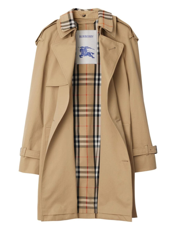 Coats Burberry Coats Beige Brand