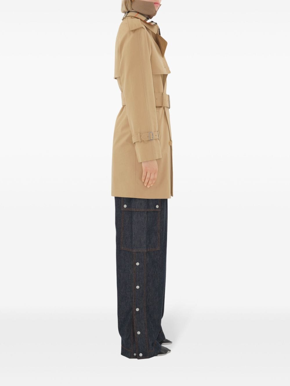 Coats Burberry Coats Beige Brand