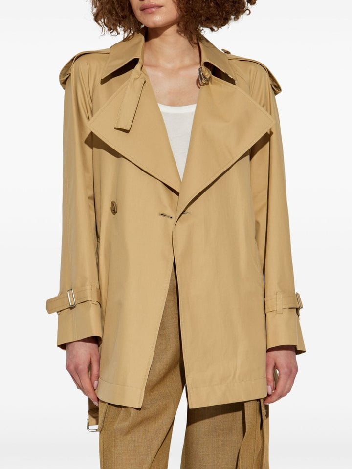 Coats Burberry Coats Beige Brand