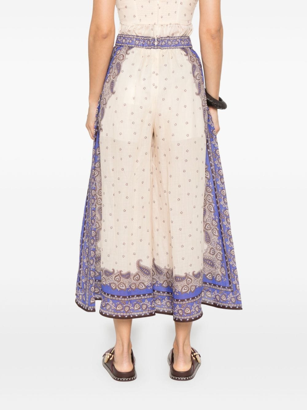 Trousers 2 Zimmermann Trousers Purple Brand