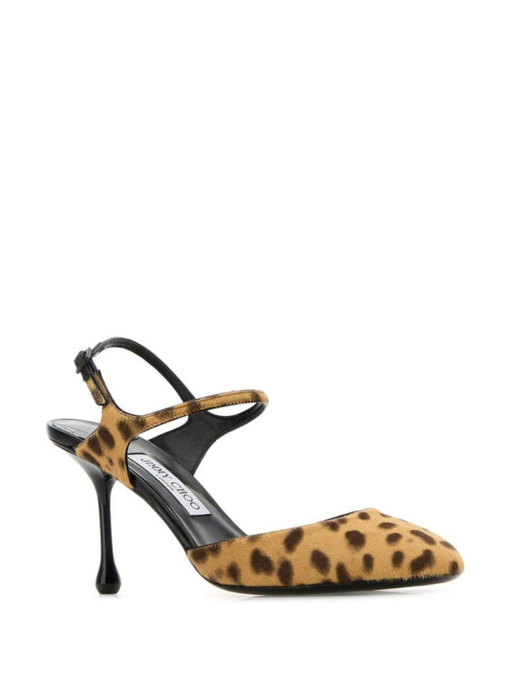 High Heel Jimmy Choo With Heel Brown Brand
