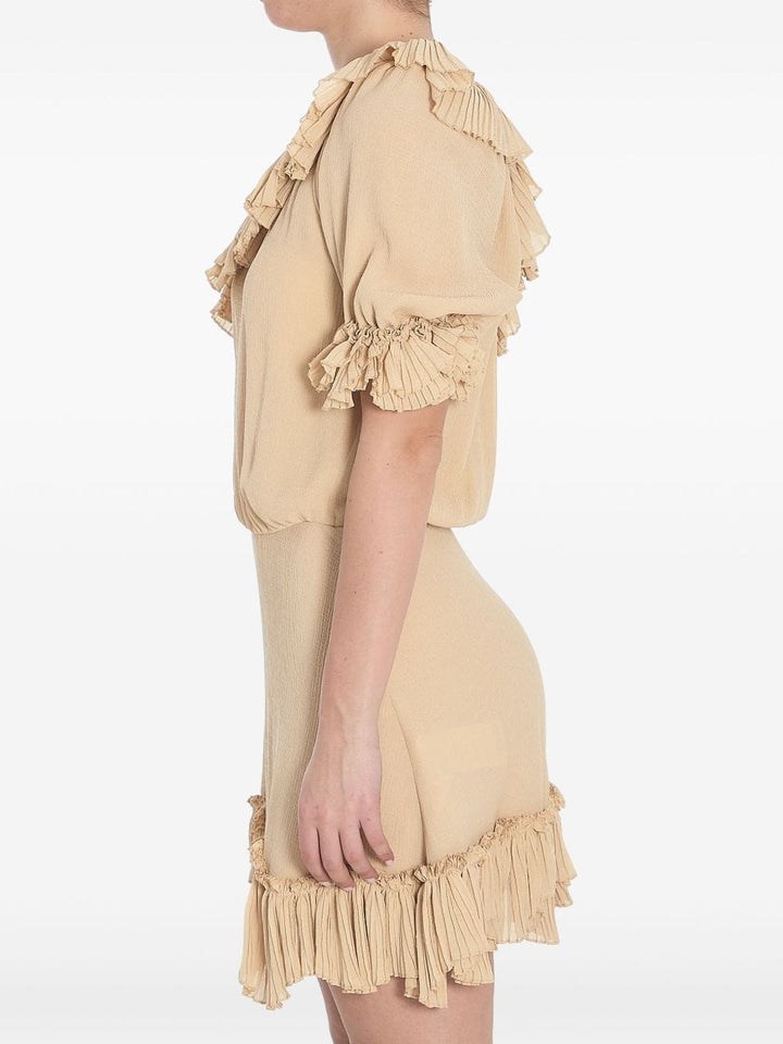 Dresses 36 Saint Laurent one-shoulder ruffled dress Brand