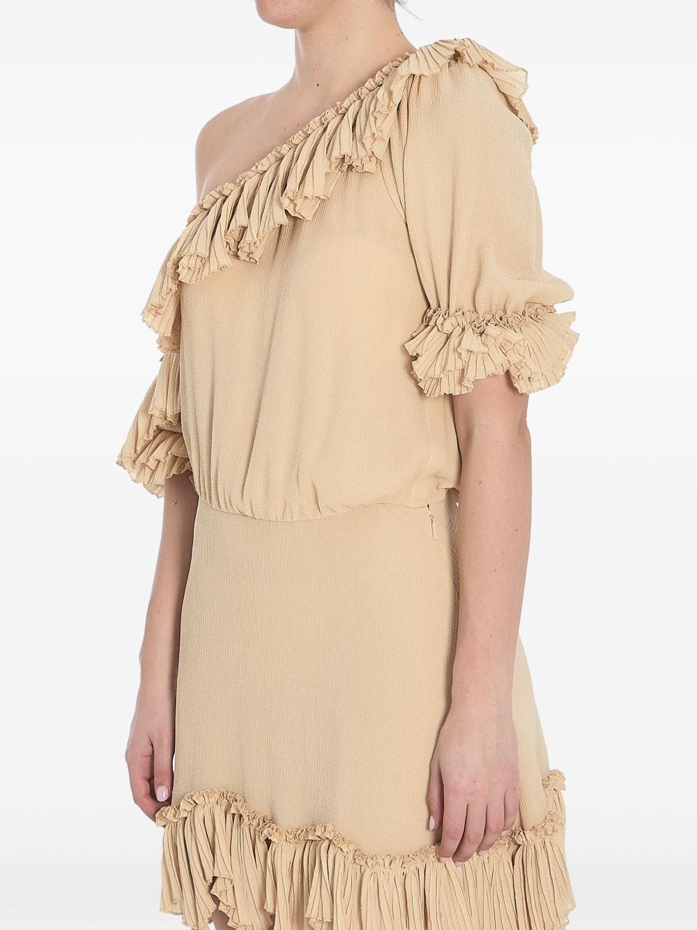 Dresses 36 Saint Laurent one-shoulder ruffled dress Brand