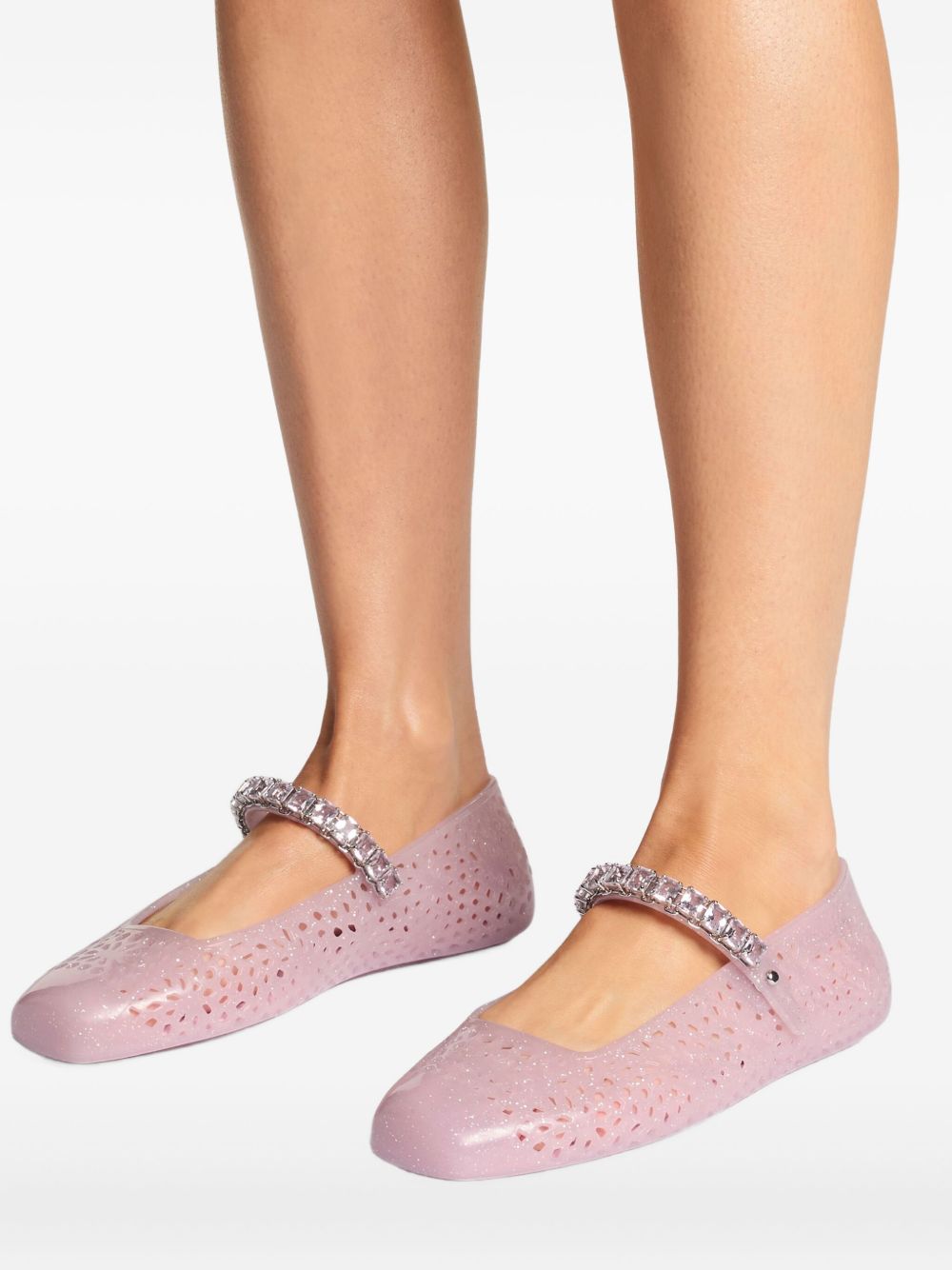 Jimmy Choo Flat shoes Silver