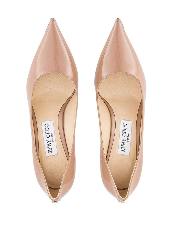High Heel Jimmy Choo With Heel Powder Brand