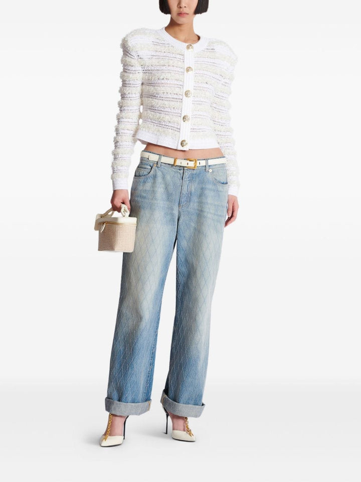 Topwear Balmain Sweaters White Brand