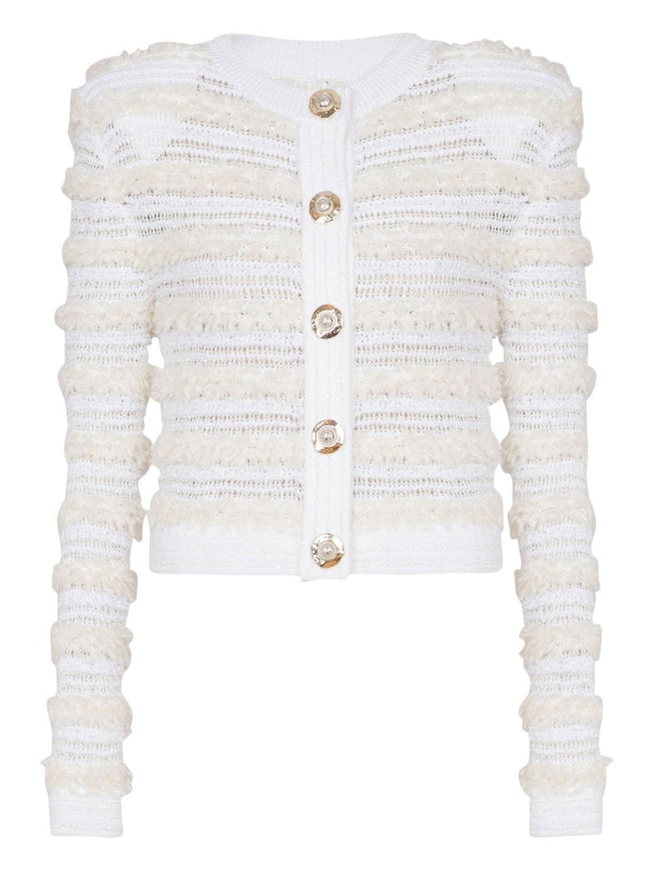 Topwear Balmain Sweaters White Brand