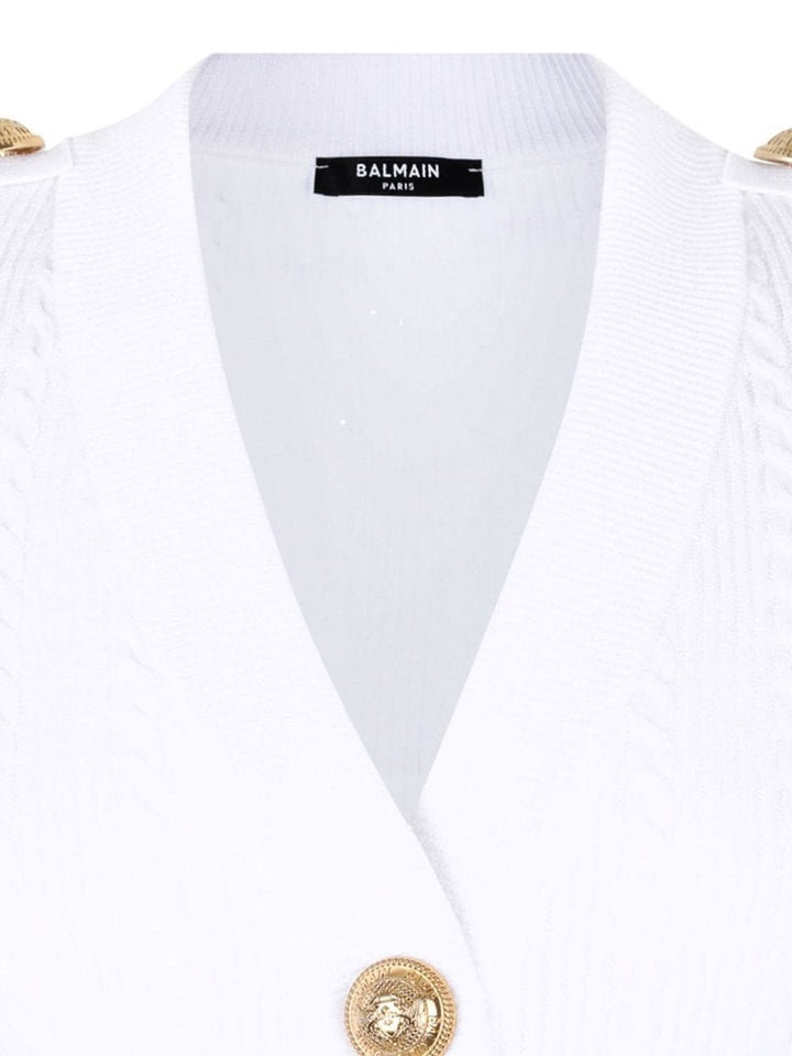 Topwear Balmain Sweaters White Brand