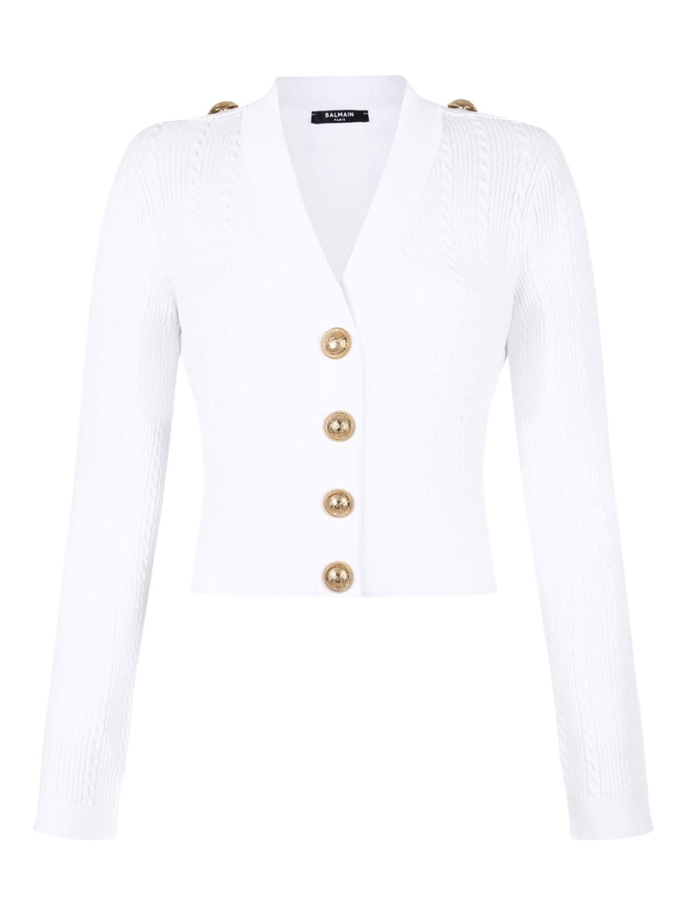 Topwear Balmain Sweaters White Brand