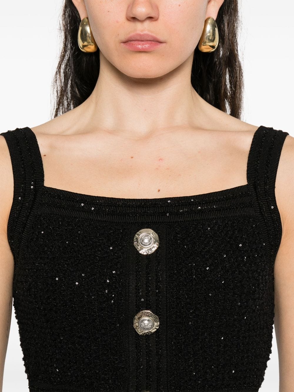 Topwear Balmain Top Black Brand