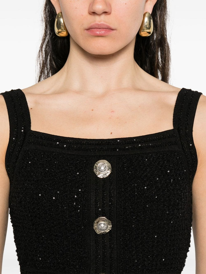 Topwear Balmain Top Black Brand