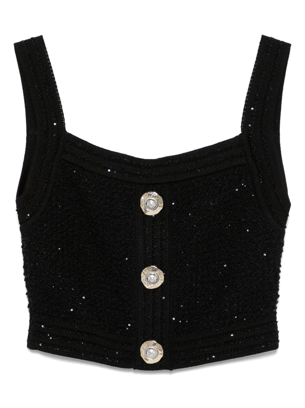 Topwear Balmain Top Black Brand