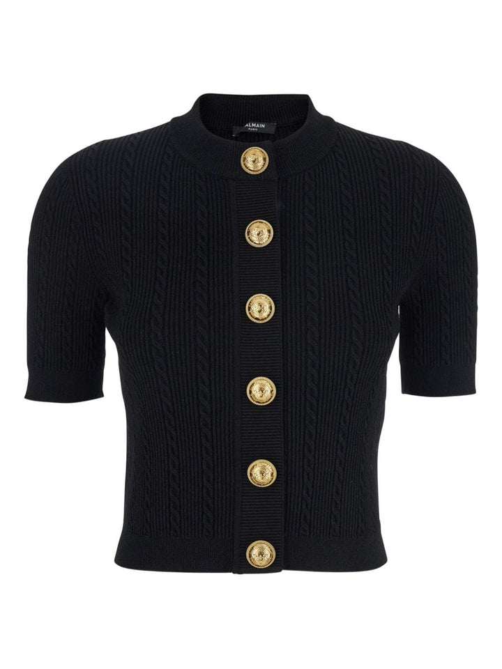 Topwear Balmain Sweaters Black Brand