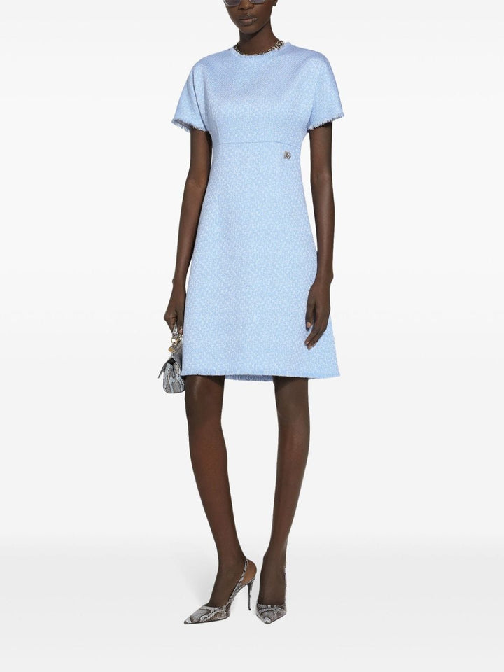 Dresses 42 Dolce & Gabbana Dresses Clear Blue Brand