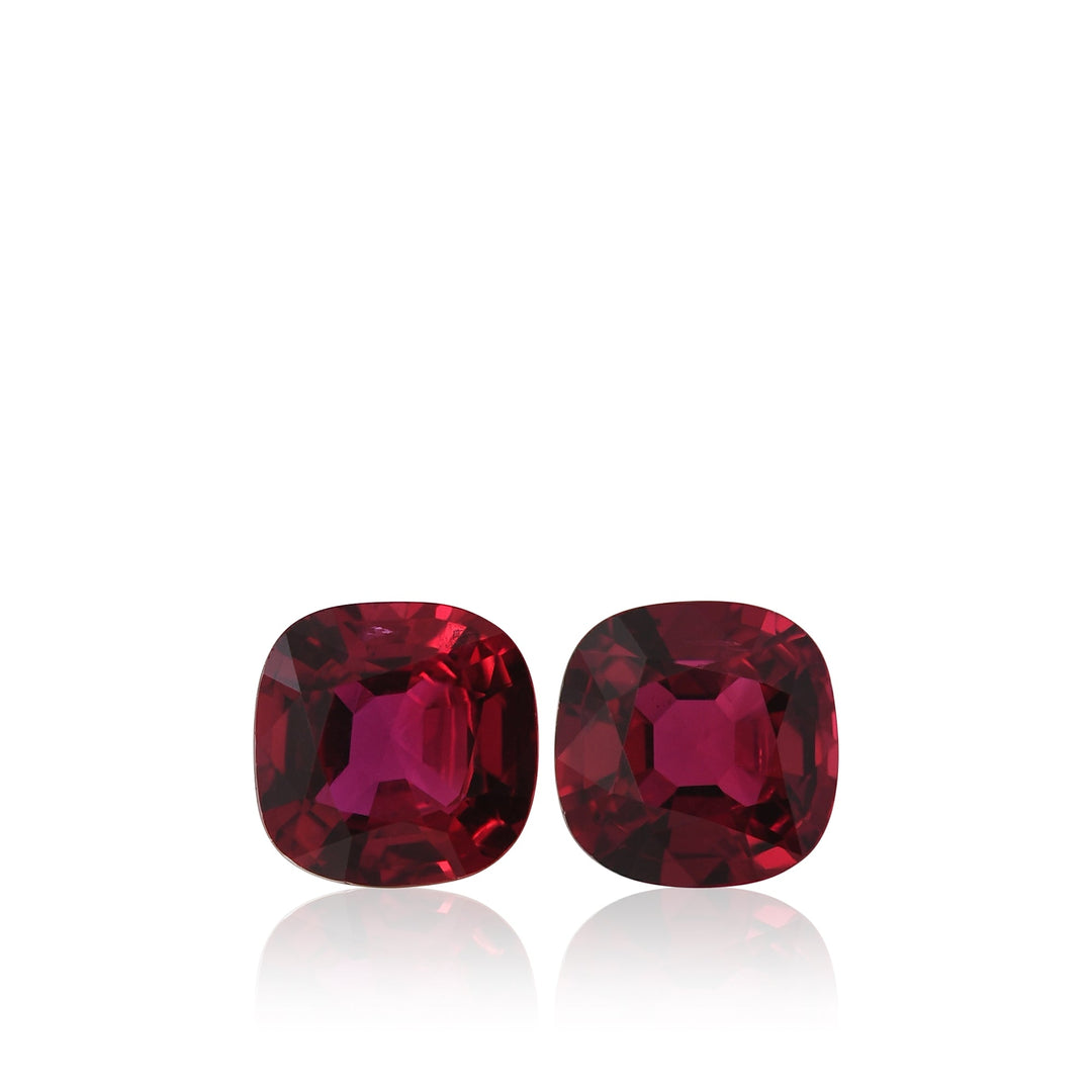 2.05 Carat Red MOZAMBIQUE Cushion Ruby CD