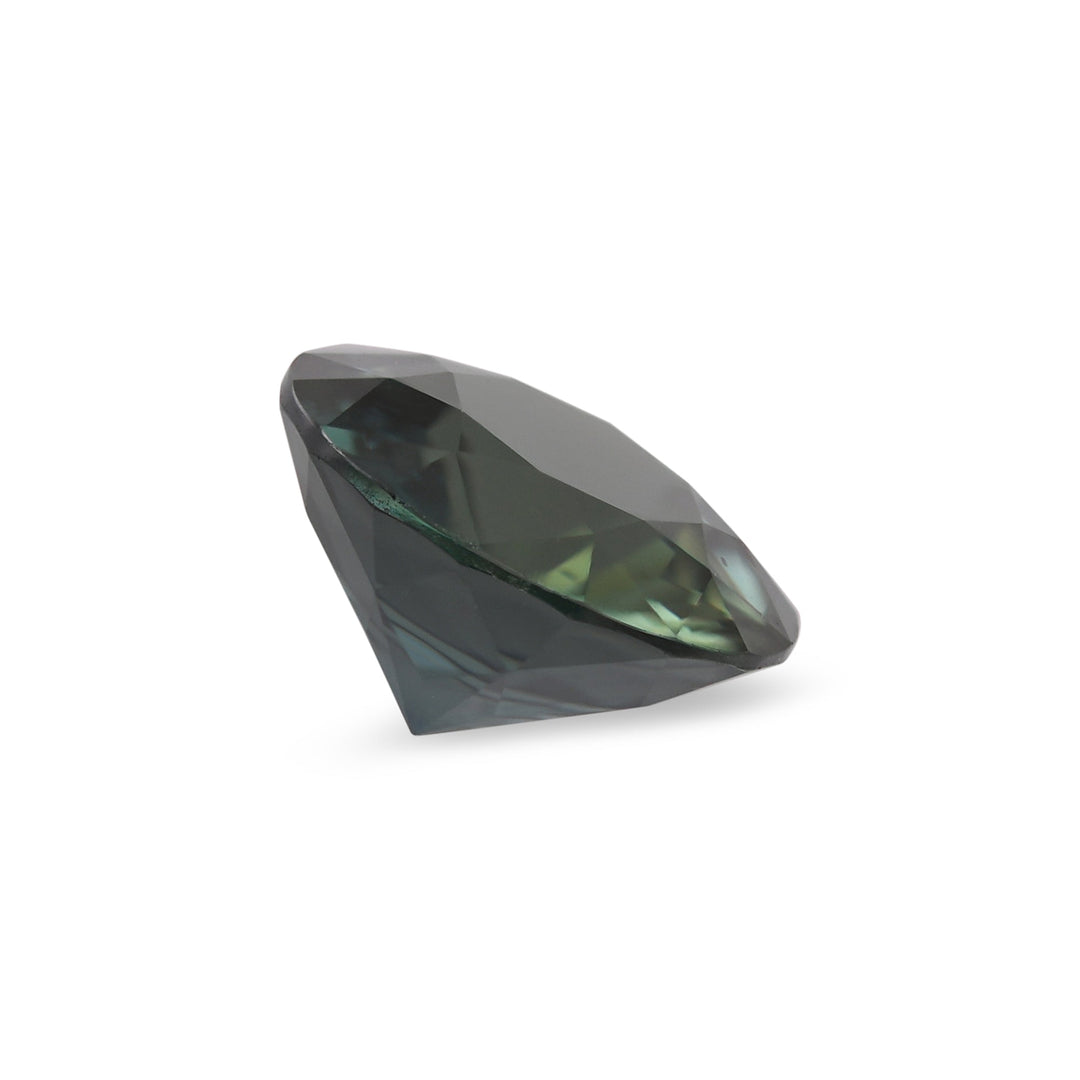 2.12 Carat Green MADAGASCAR Round Sapphire