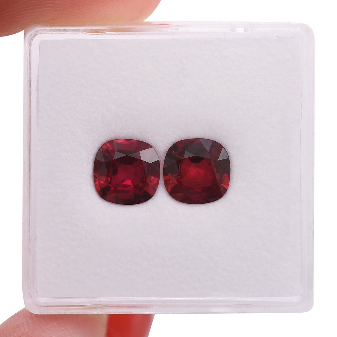 2.23 Carat Red MOZAMBIQUE Cushion Ruby CD