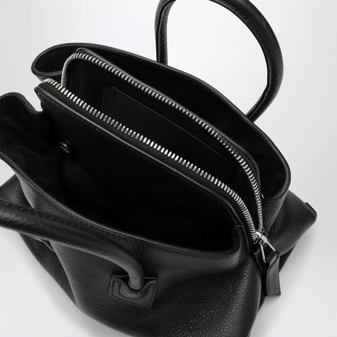 The Attico - La Passeggiata Mini bag in black leather