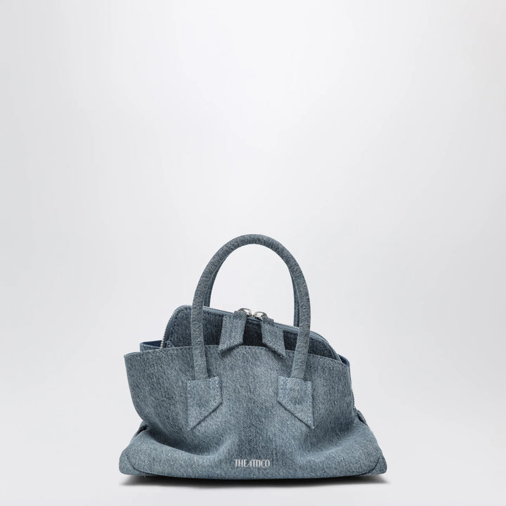 The Attico - La Passeggiata Mini bag in washed denim