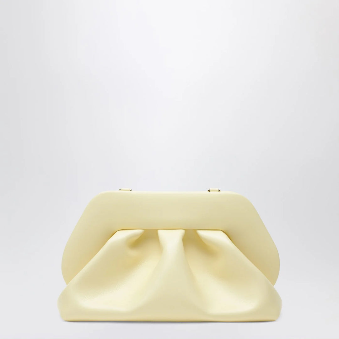 THEMOIRè - Tia clutch in pastel yellow