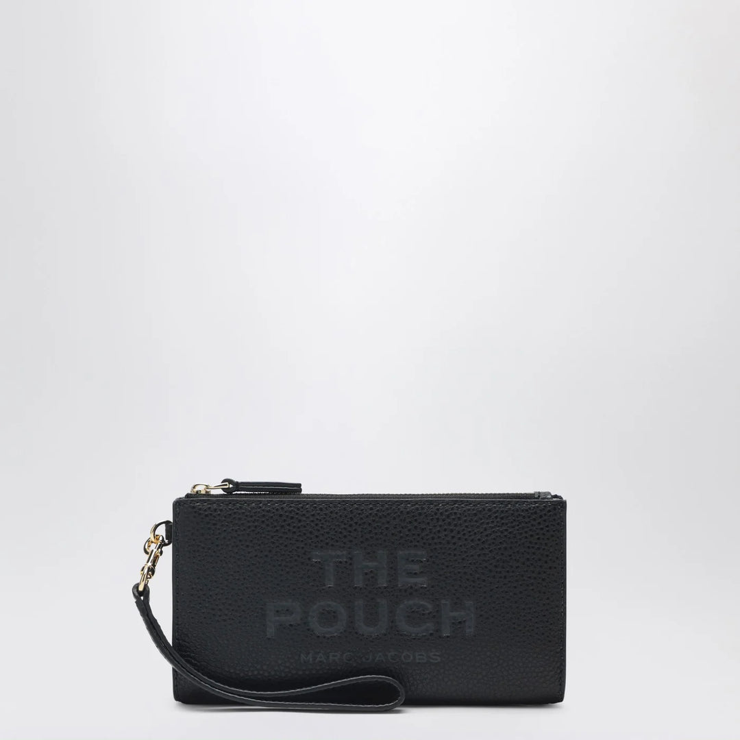 Marc Jacobs - The Pouch black grained leather bag