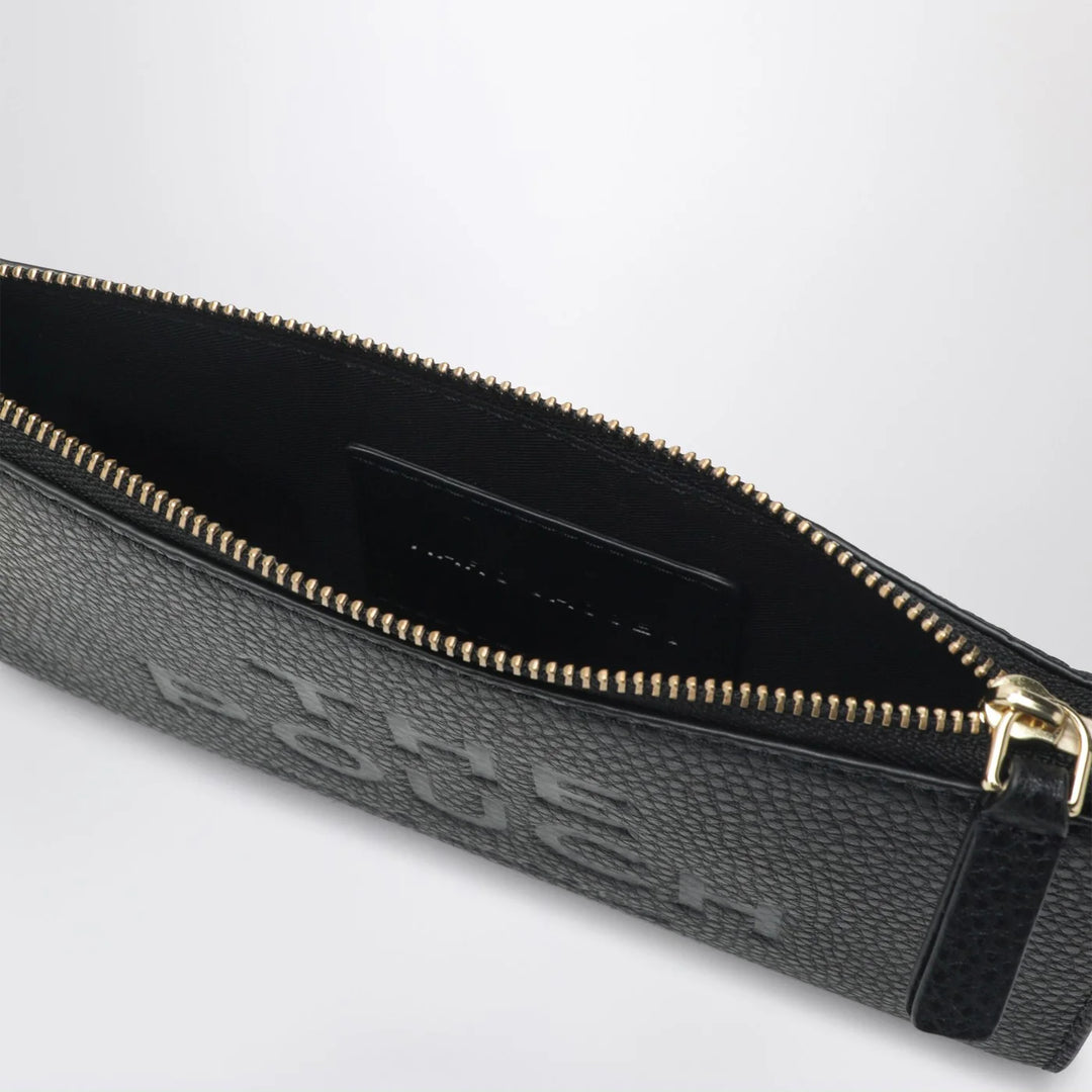 Marc Jacobs - The Pouch black grained leather bag