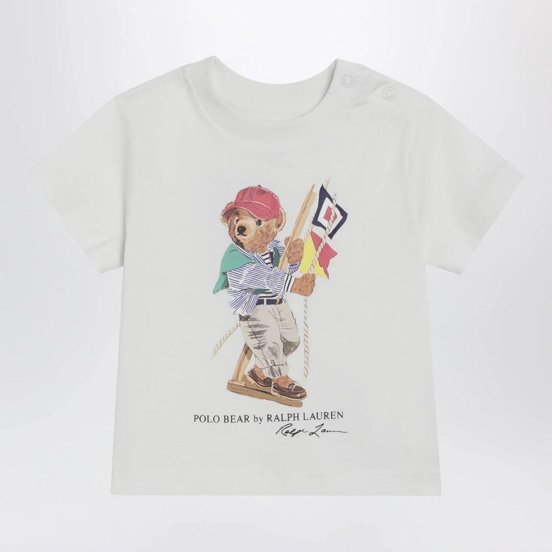 Polo Ralph Lauren - White Polo Bear cotton T-shirt