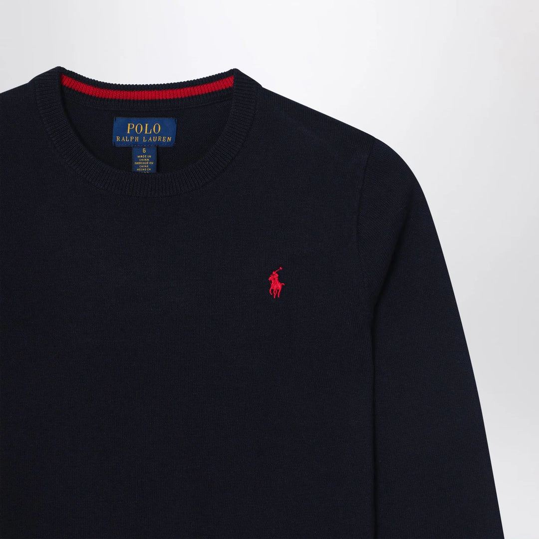 Polo Ralph Lauren - Navy blue cotton sweater