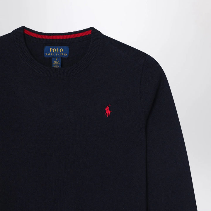 Polo Ralph Lauren - Navy blue cotton sweater