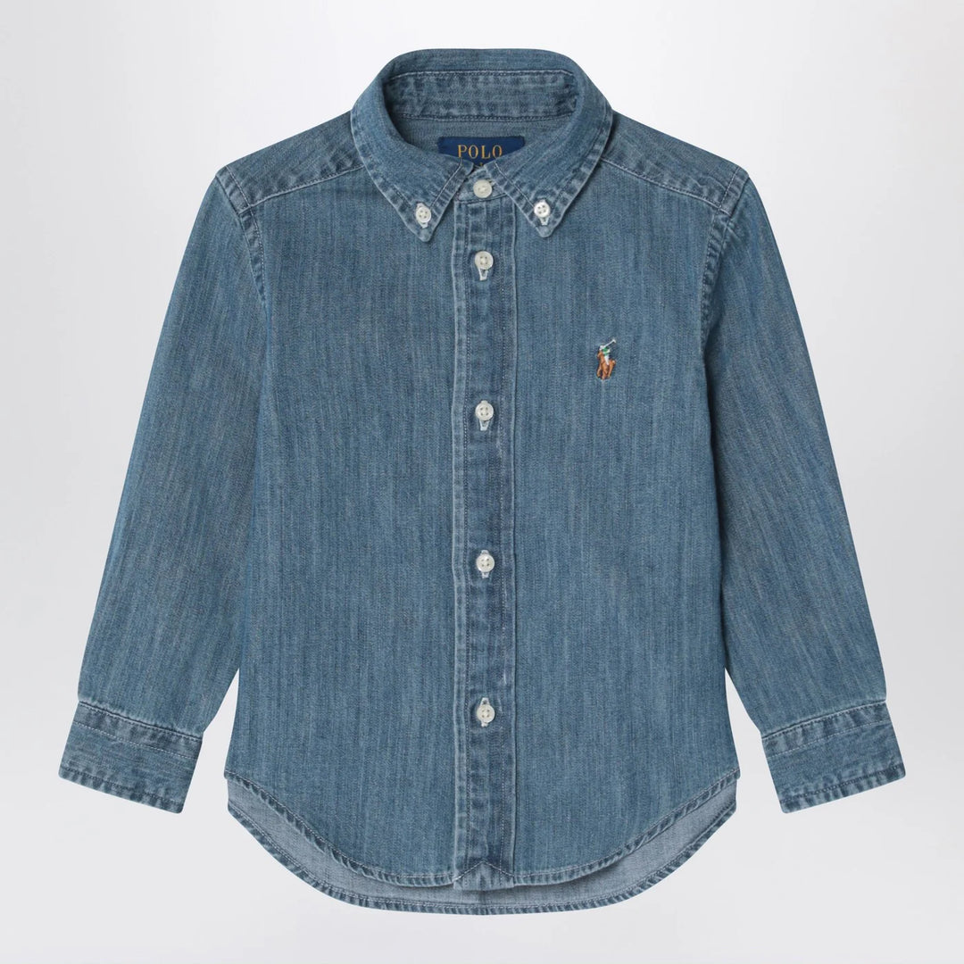 Polo Ralph Lauren - Blue denim button-down shirt
