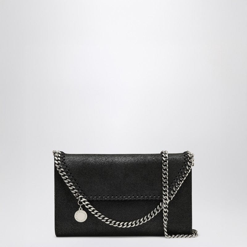 Luggage Stella McCartney - Falabella crossbody wallet bag in black - One size Brand