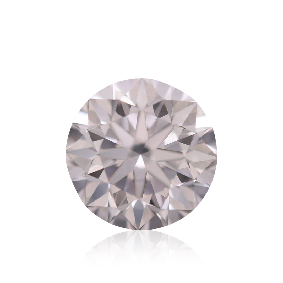 0.70 Carat Faint Pink Round Brilliant Diamond SI1 GIA