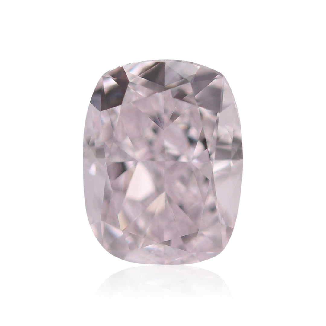 0.60 Carat Light Pink Cushion Diamond VS2 GIA