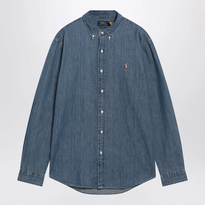 Polo Ralph Lauren - Blue denim Custom-Fit shirt