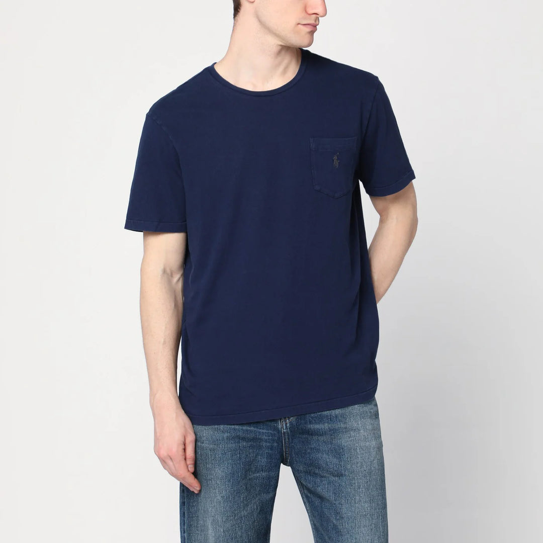 Polo Ralph Lauren - Navy blue cotton T-shirt