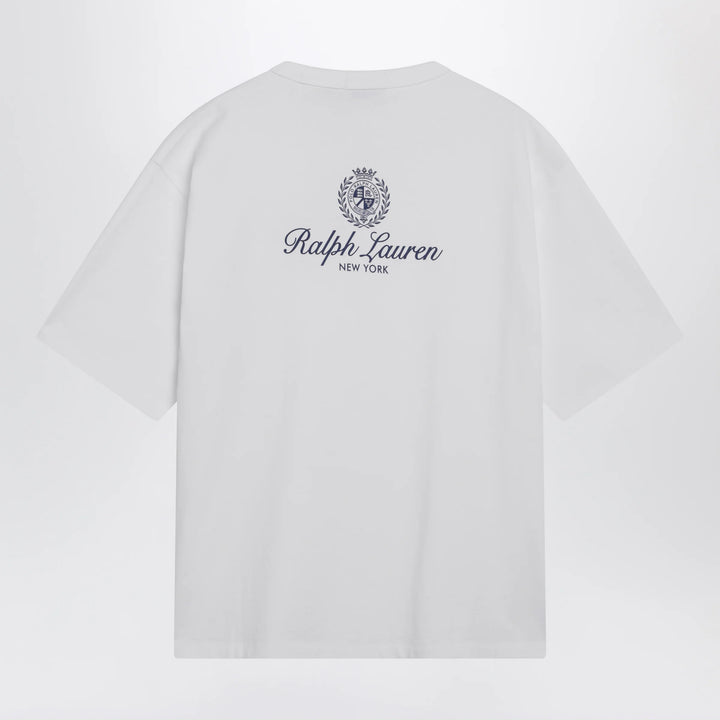Polo Ralph Lauren - White Relaxed-Fit T-Shirt With Logo Prints