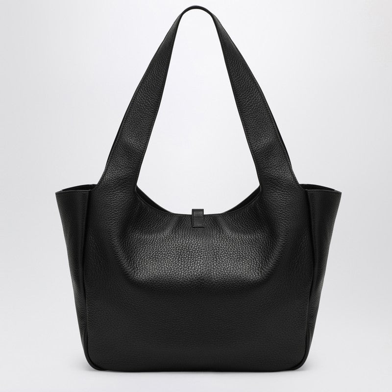 Saint Laurent Bea Le 5 À 7 black leather tote bag