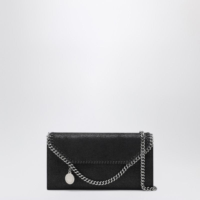 Wallets & Money Clips Stella McCartney - Falabella black crossbody wallet - One size Brand