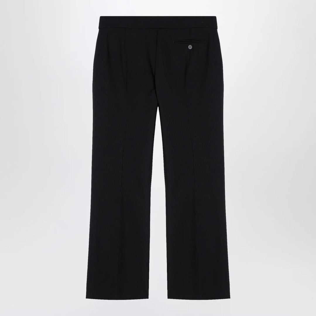 Alexander McQueen - Black tailored trousers in wool